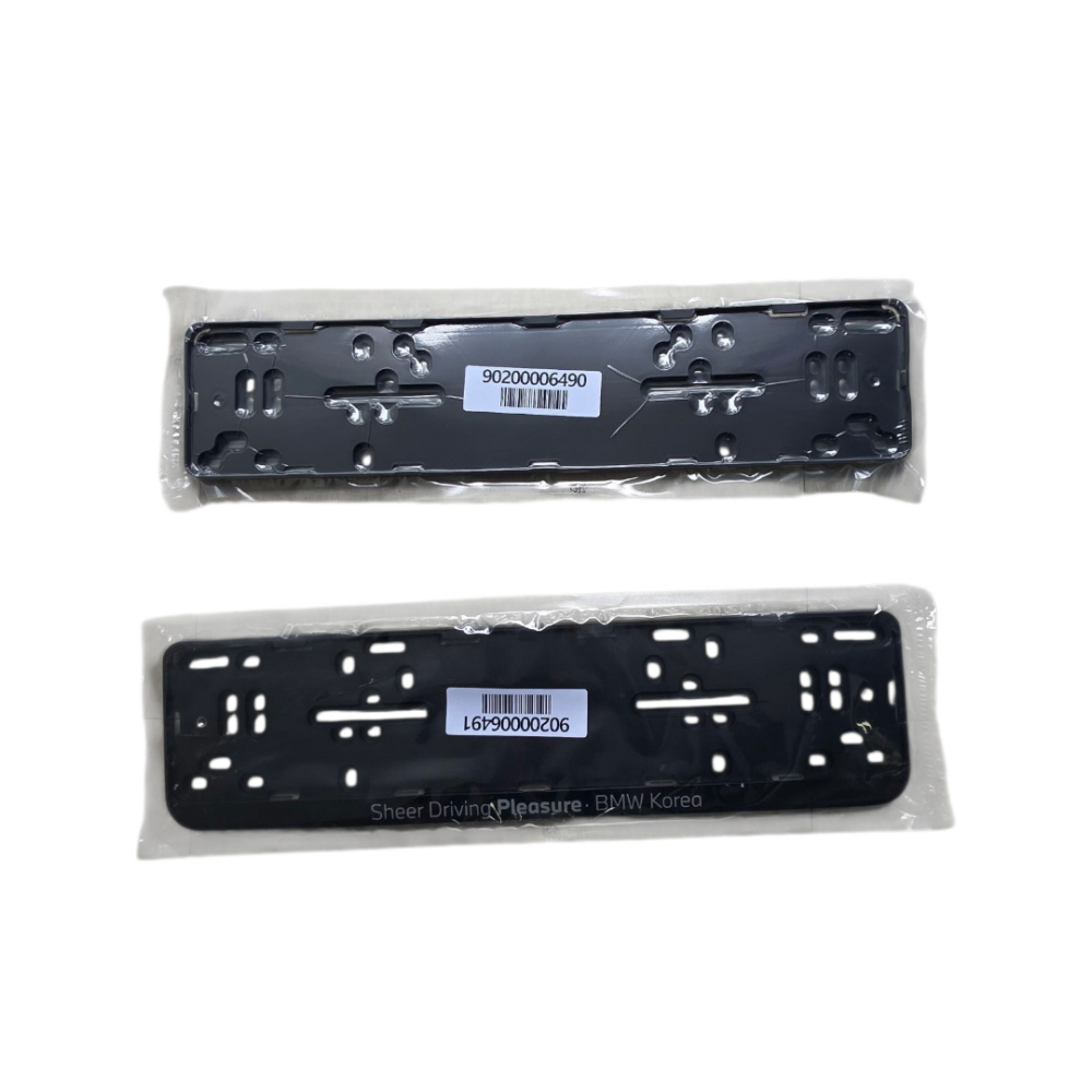 BMW 번호판가드 순정 천공 비천공 플레이트 제품 이미지