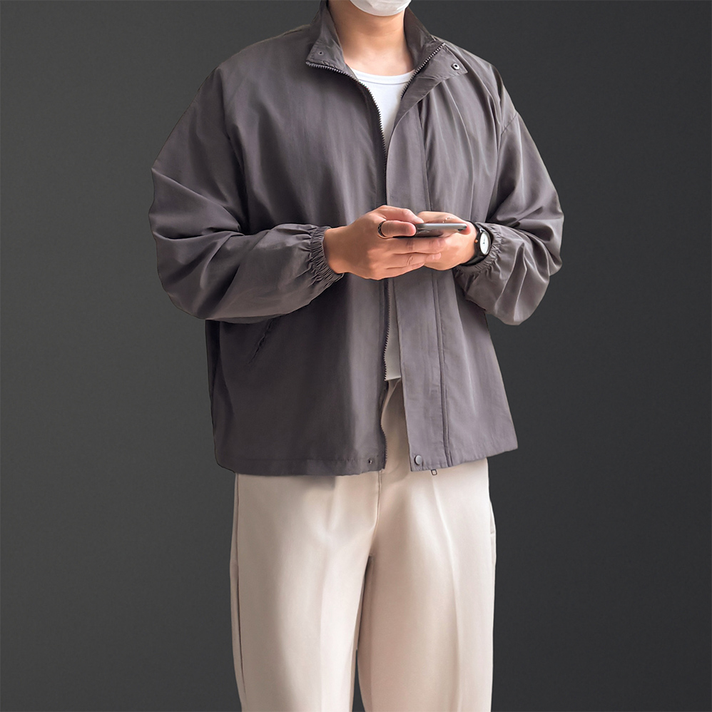 1+1 레인자켓 남자바람막이 야상자켓 - 상세 이미지 5