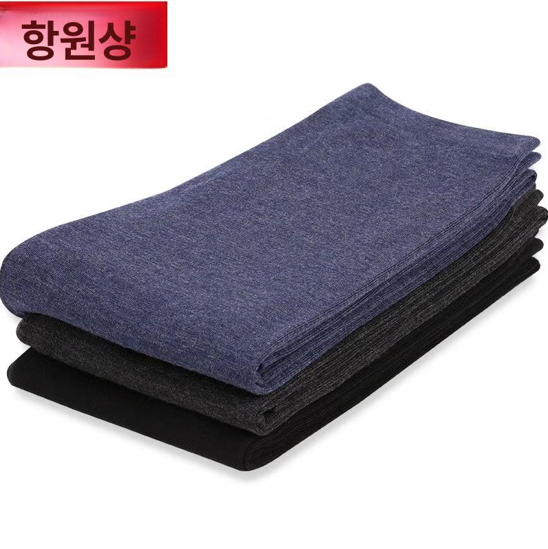 보온바지 남성용 여성용 겨울 한겨울 내복 방한내복 슬림핏 기모면바지 기모내복 얇은 중간 그레이 남성용 165 M 45~60kg - 상세 이미지 5