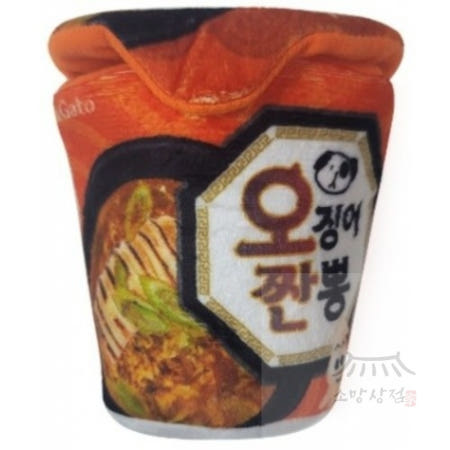 소망상점 [페로가토] 오징어짠뽕 애견컵라면모양장난감 강아지최애장난감