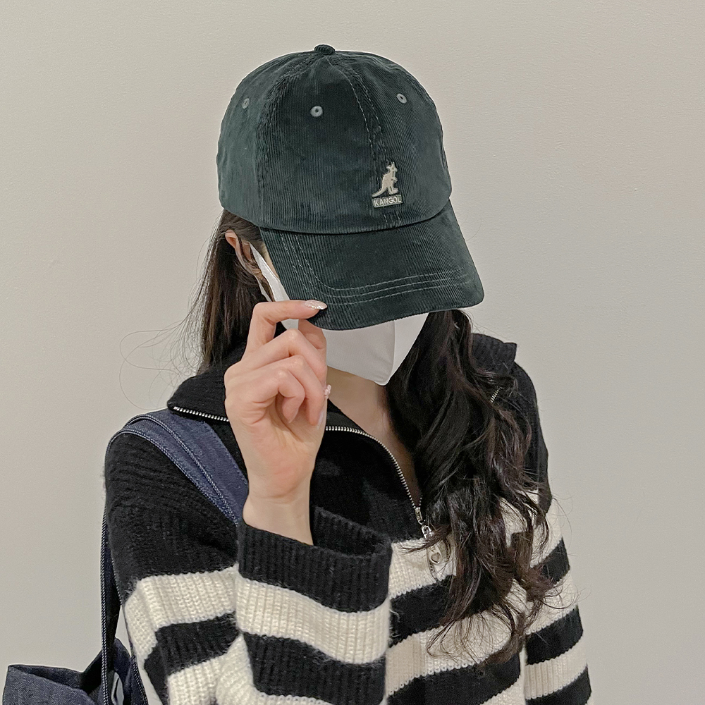 캉골 코듀로이 모자 남자 여자 볼캡 - 상세 이미지 2