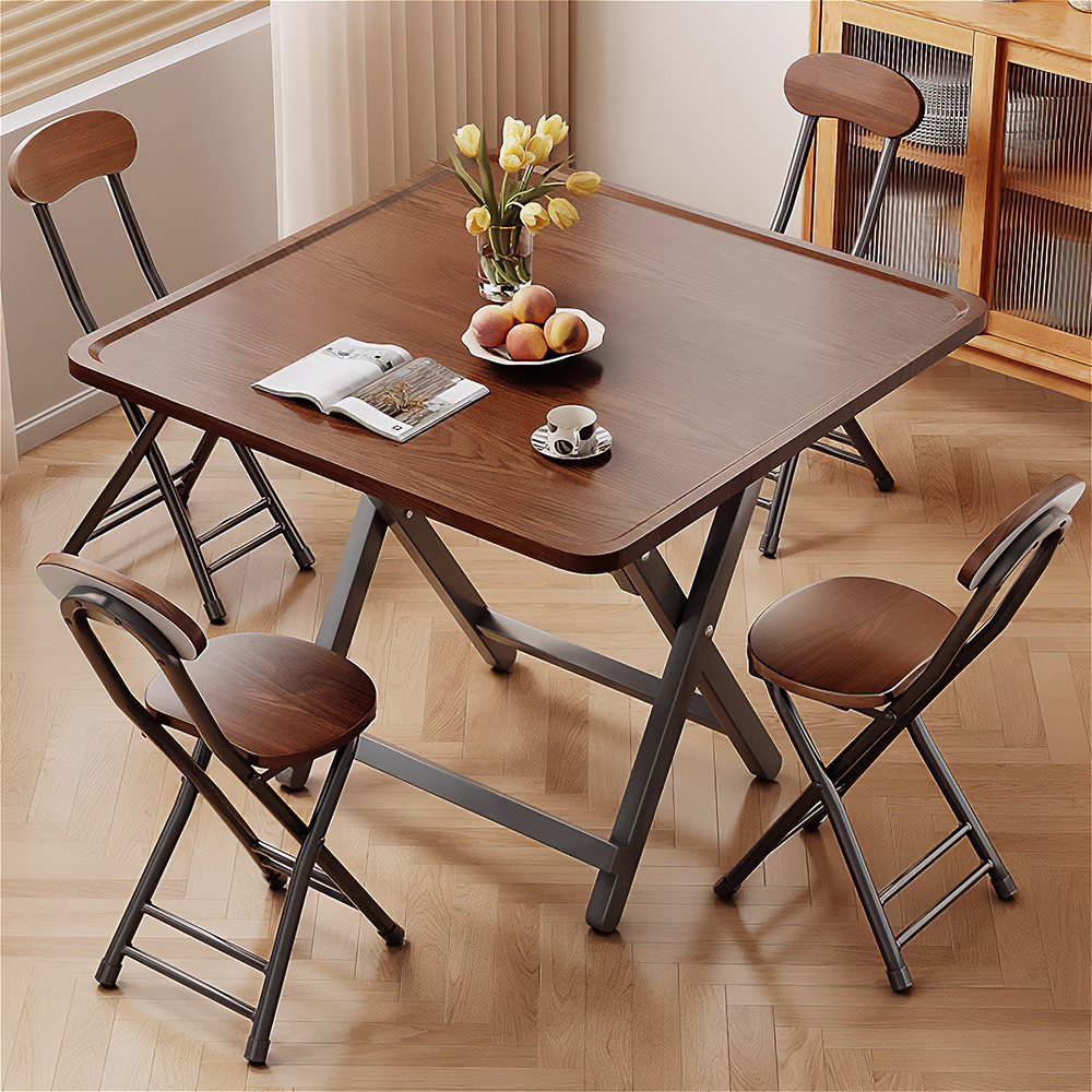 거실 접이식 테이블 높은 커피 탁자 소파 우드 밥상