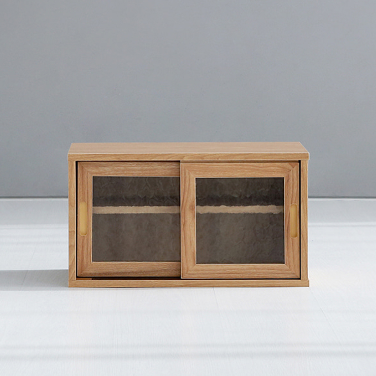 MUNIE 미니수납장 2문 A형 485x200x275mm, 2단, 캄포어베니어 1241.2050 - 상세 이미지 3