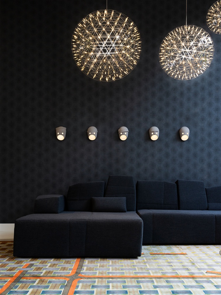 마르셀 반더스 Moooi The Party 스마일 월램프 갤러리 간접조명 아파트비상등 이미지 6