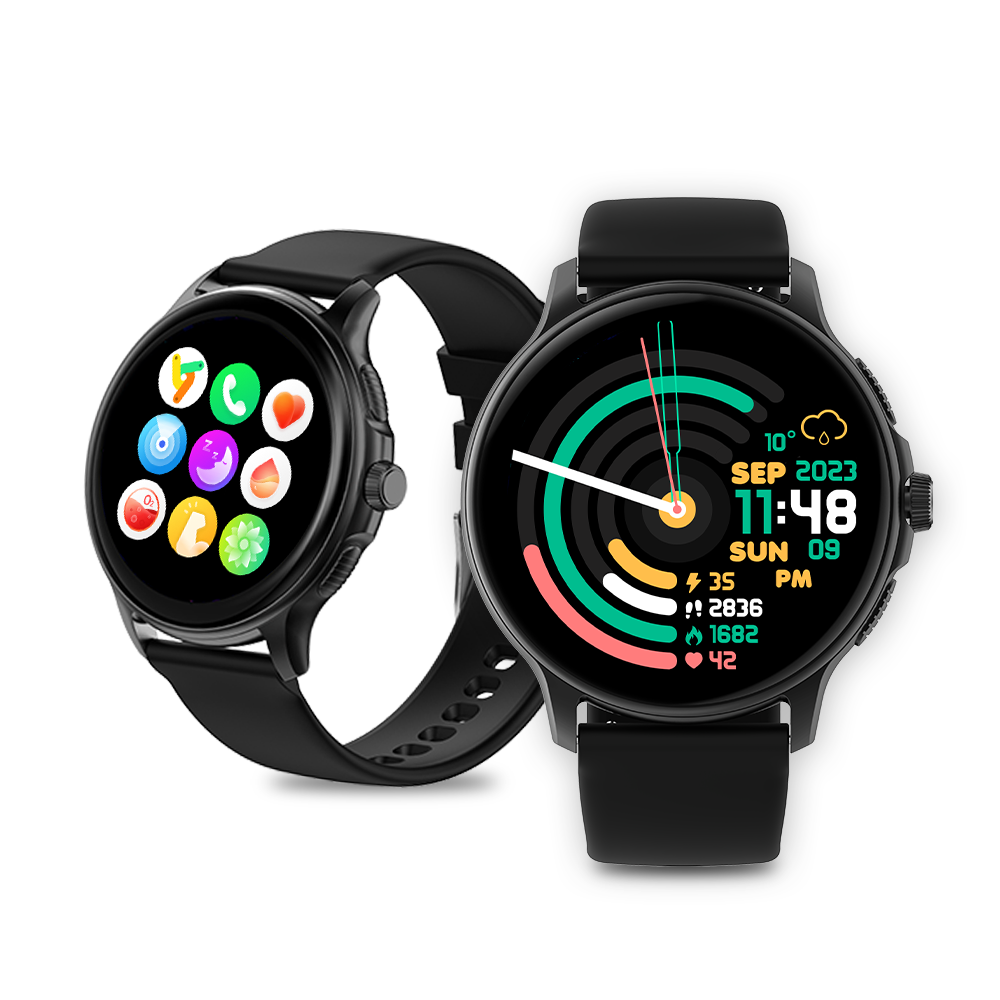 펭카 스마트워치 PSW5004 1.43인치 AMOLED 블루투스 통화 한글판 블랙 - 상세 이미지 4