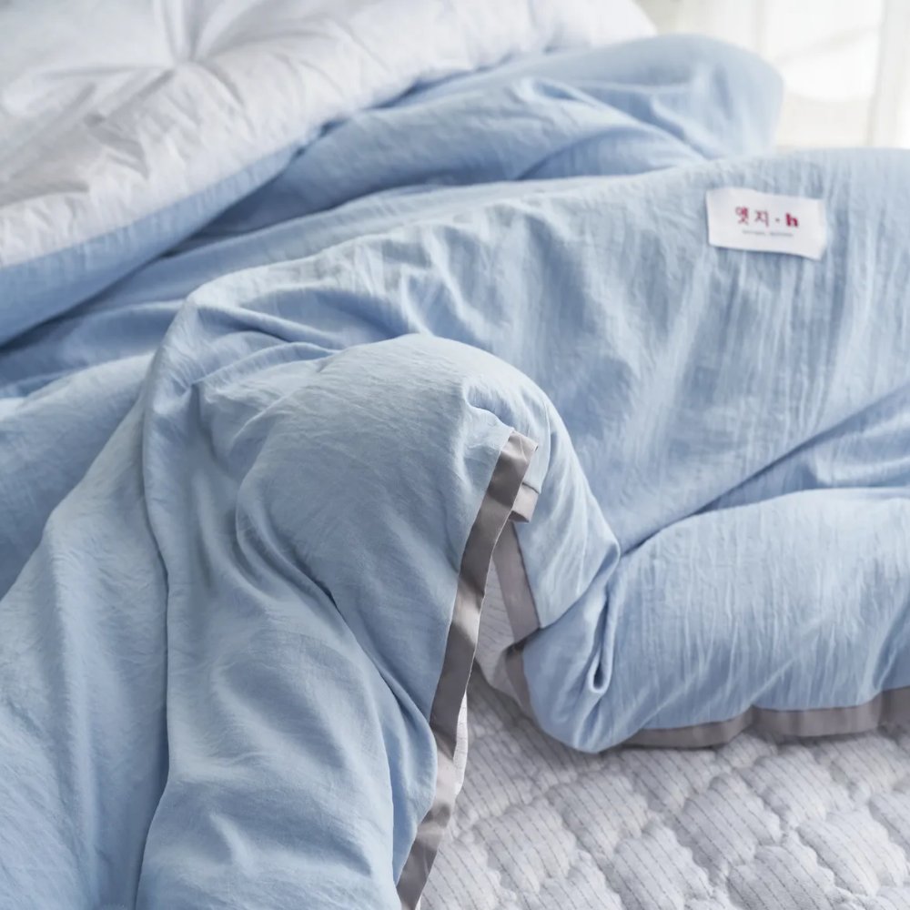 고밀도 60수 순면 100 아사 면 사계절 가을 겨울 순면 이브자리 차렵 이불 SS