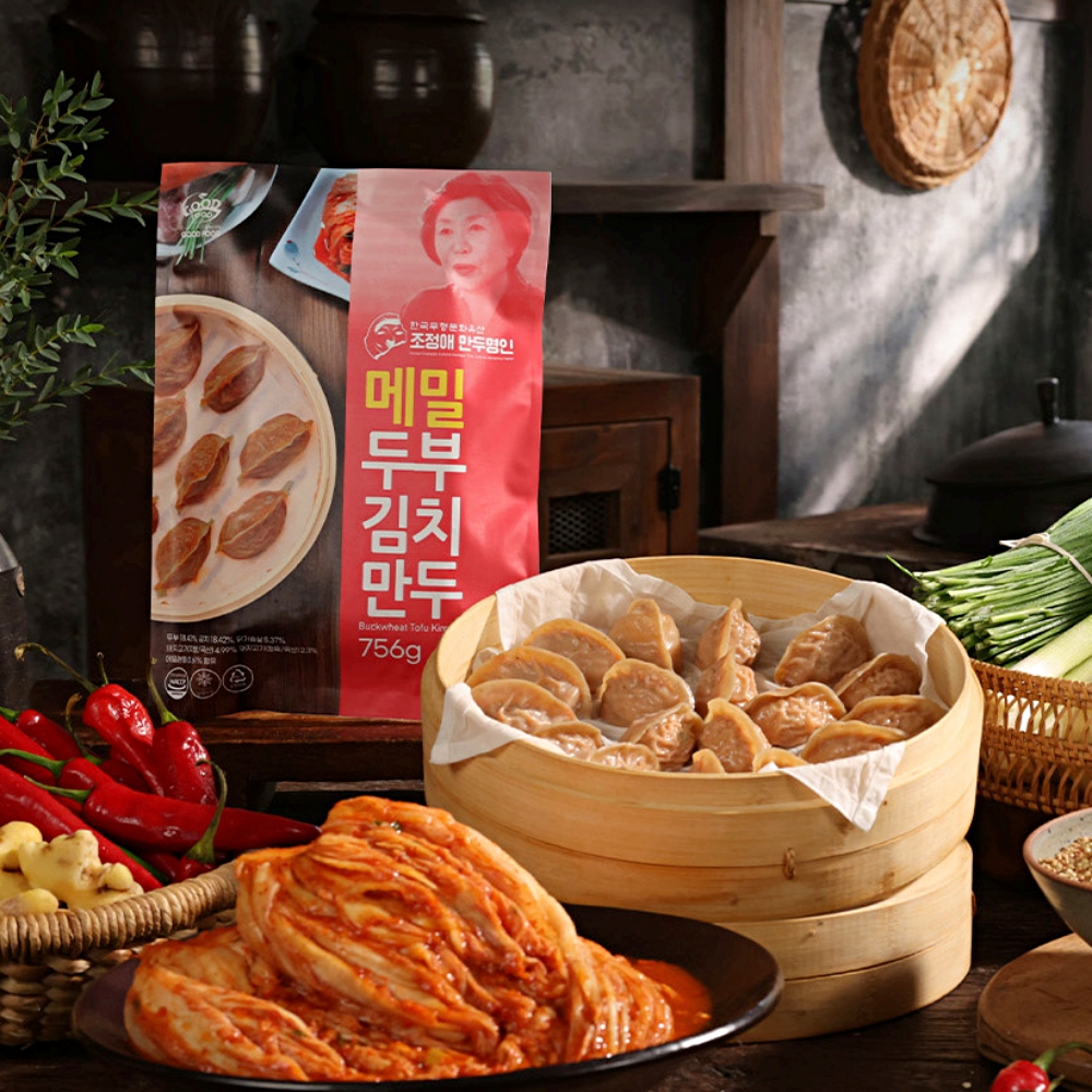 조정애 만두명인 명품 메밀만두 고기 김치 수제 1세트 59종 - 상세 이미지 3