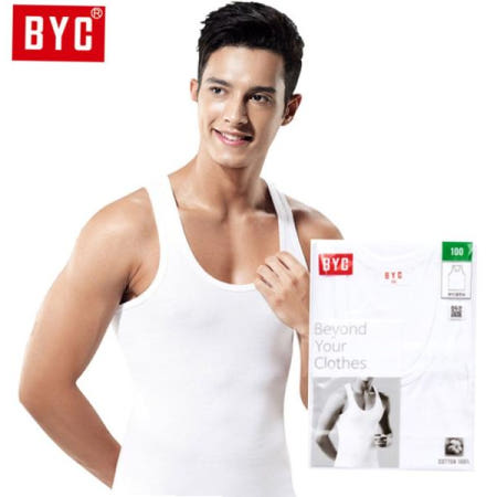 BYC 남성 순면 민소매 런닝 DOLC2113