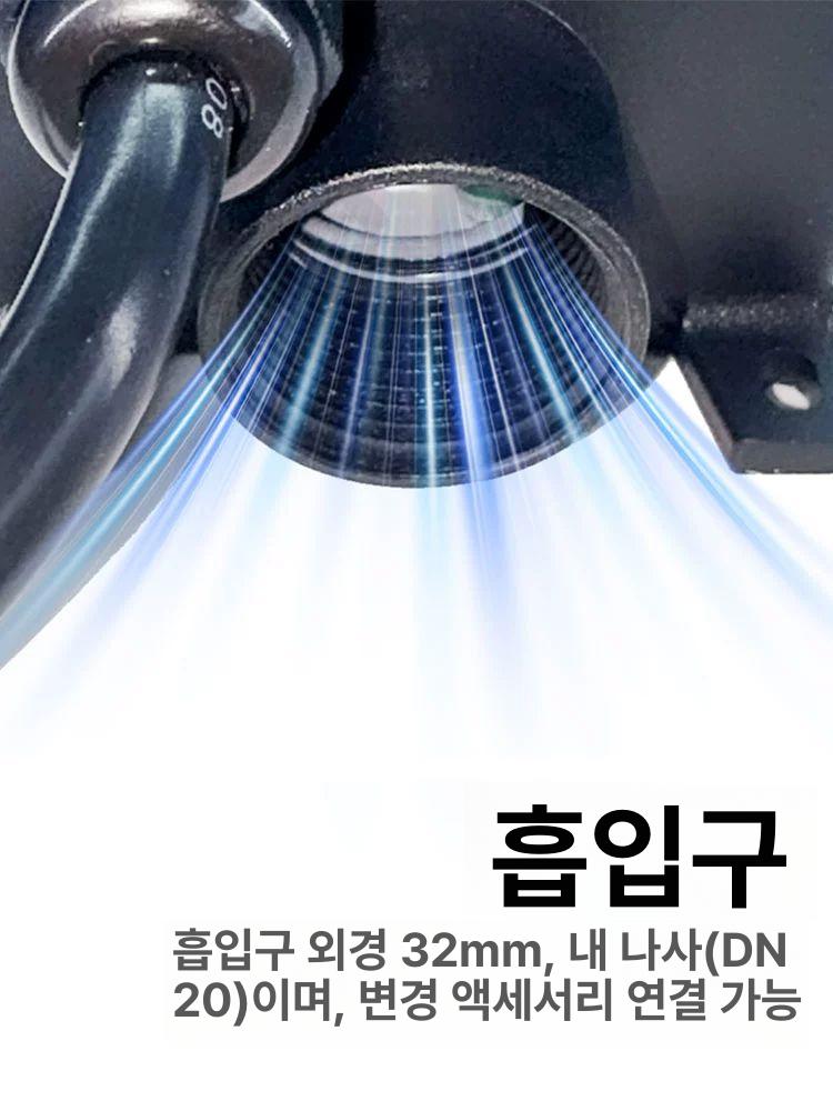 산업용 열풍기 소형 히팅 건 온도조절 대용량 열풍건 신형 1800W SDL-J1800S - 상세 이미지 5