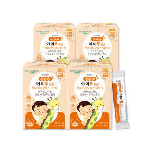 야미푸 키즈 프로바이오틱스 아연디 유산균 30포, 4개 맛있게 먹은 솔직 후기 - 상품 이미지 1