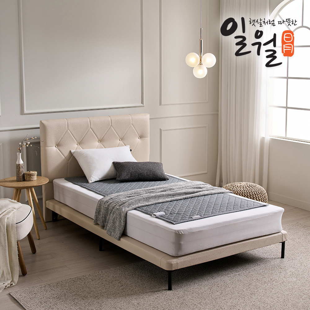 26년형 일월 카본 탄소매트 제이드스퀘어 전기매트 전기요 초절전형 워셔블 싱글 캠핑