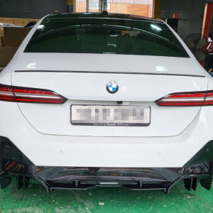 BMW 번호판가드 순정 천공 비천공 플레이트 실사용 후기 | 효과 있을까? - 상품 이미지 4