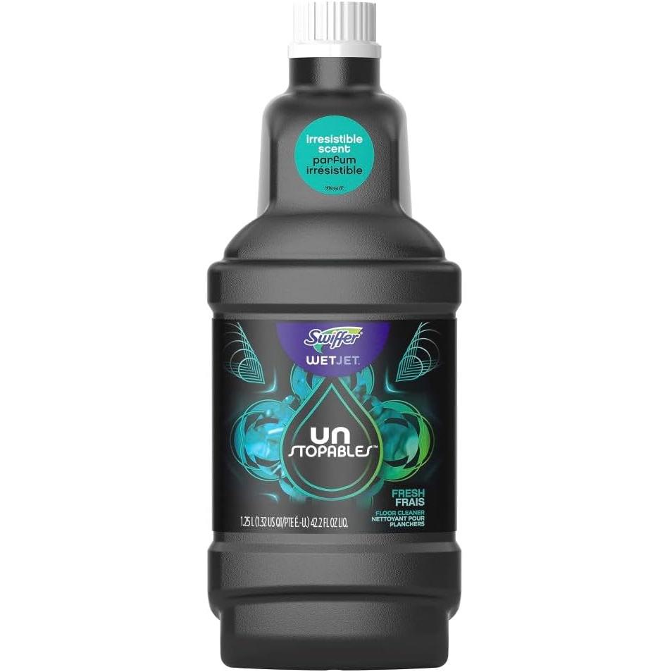스위퍼 WETJET 웻젯 세정액 클리너 리필 Unstopables WetJet 1.25L (2개) - 상세 이미지 2