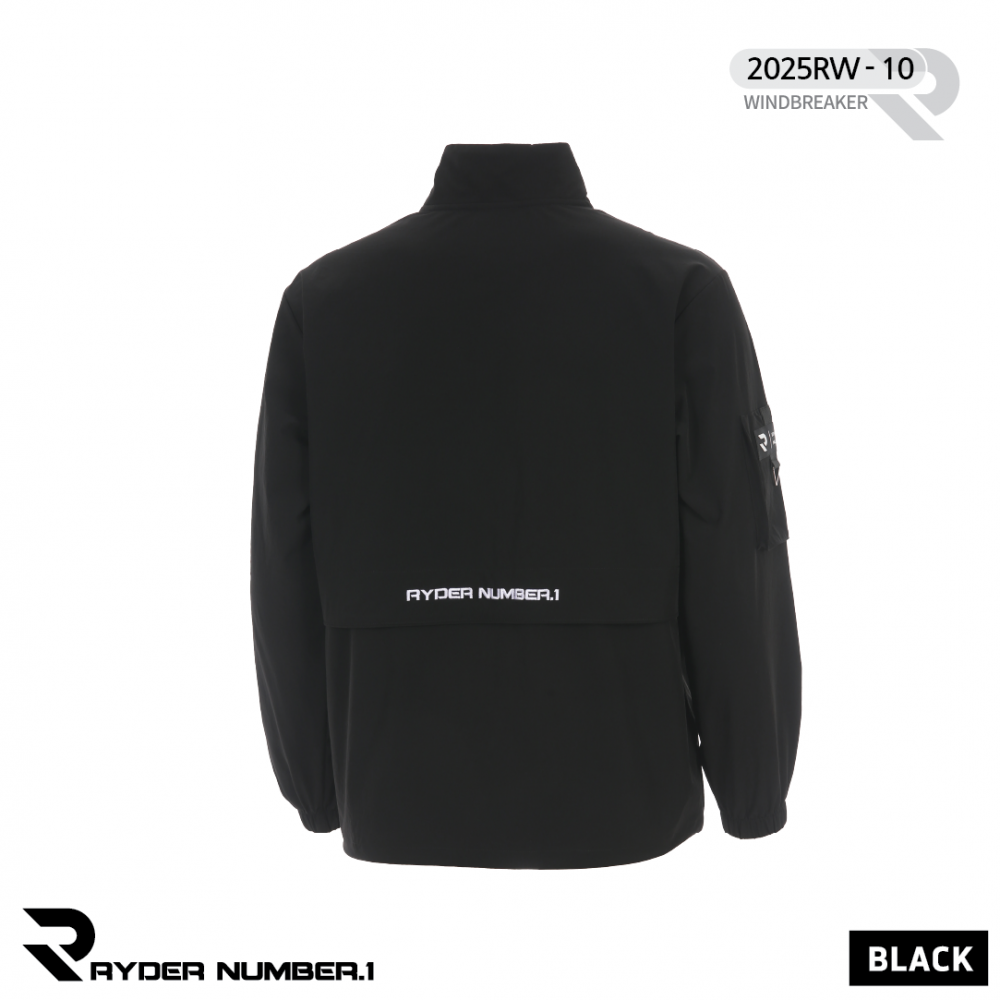 라이더 RYDER 2025RW-10 바람막이 남여공용 배드민턴 탁구 스쿼시 스포츠의류 - 상세 이미지 2