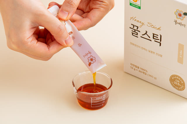 꿀며든다 밤꿀 꿀스틱 국산 12g 90개