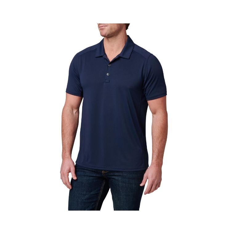 5.11 택티컬 파라마운트 반팔 폴로 2.0(퍼시픽 네이비) - Paramount Short Sleeve Polo 2.0 (Pacific Navy) - 상품 이미지