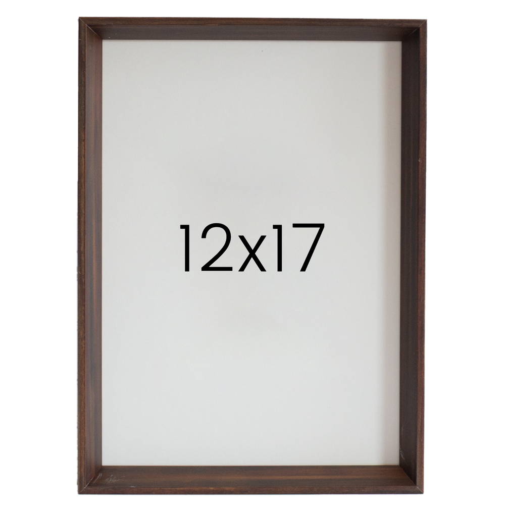 5mm트윈 원목액자 웨딩액자 그림 포스터 프레임 인테리어 12x17 304x431mm, 진밤 - 메인 이미지