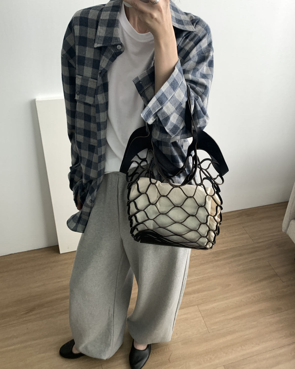 [일부당일] 카니 스트링팬츠 투웨이 아방핏 조거 와이드 코튼 슬랙스 웨어링무드 (2c) - 상세 이미지 3