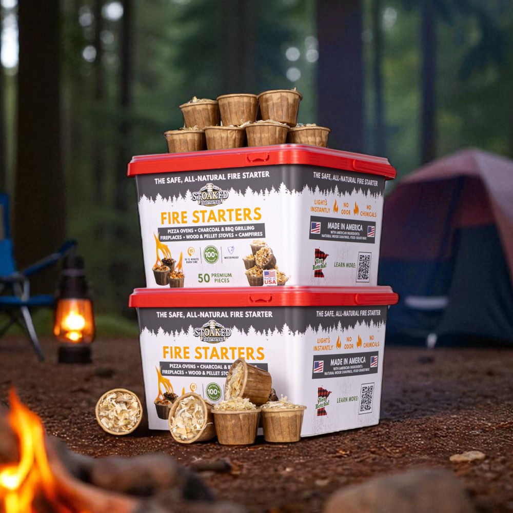 꾸버스 컵케이크 착화제 캠핑 파이어스타터 숯 장작 화로대 불쏘시개 고체연료 4P