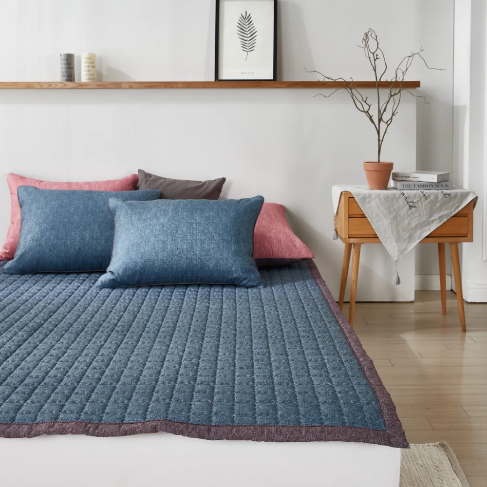 옥수수솜 알러지케어 먼지없는 호텔 따뜻한 사계절 두꺼운 겨울 차렵 이불 SS