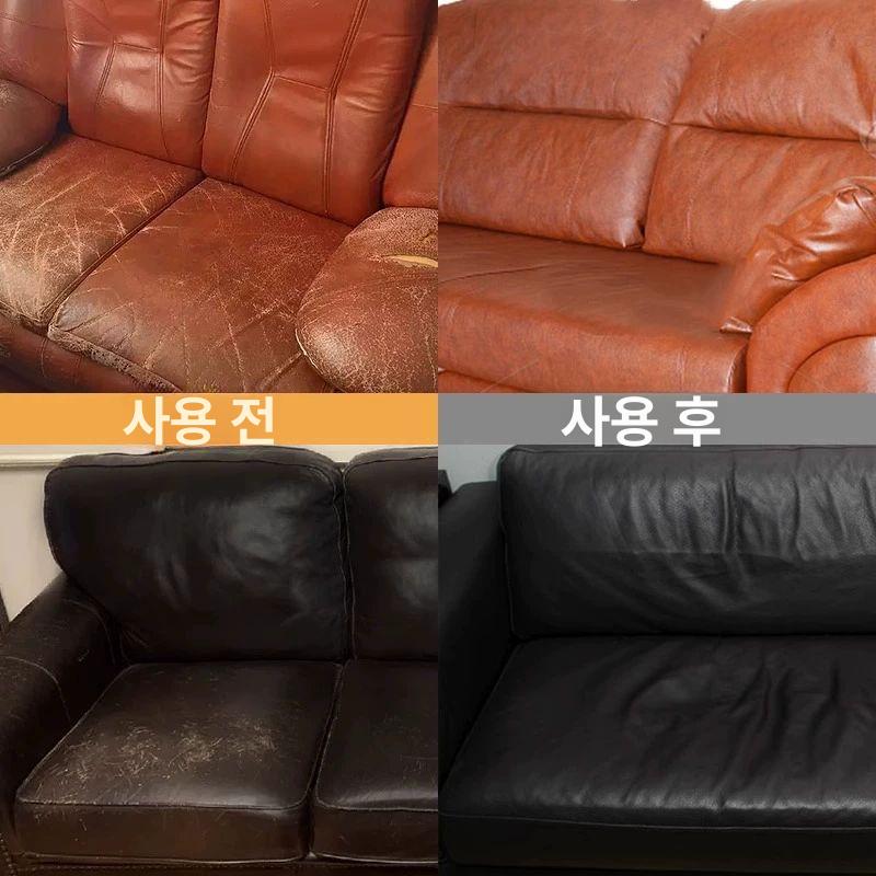가죽복원 가죽 보수 가죽신발 가죽소파 페이스트 복원 수리제 셀프 파우더 보색 리뉴얼 50ml 화이트 도색 - 상세 이미지 3