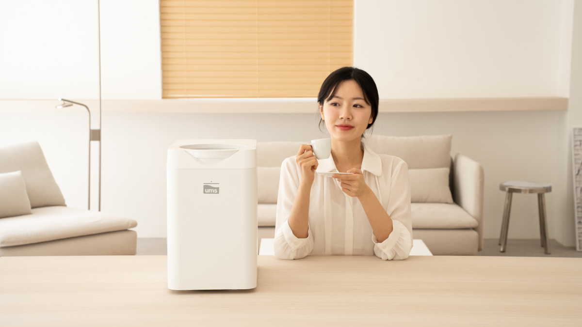 UMS 몬스터 대용량 음식물처리기 4.5L 가정용 저소음 건조기 분쇄기 유엠에쓰 — 마무리