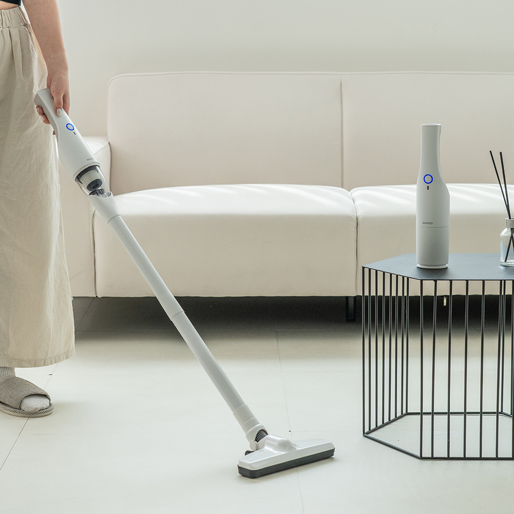 핸딕스 가벼운 차이슨 무선 청소기 자취방 원룸 미니 소형 핸디 청소기 진공 머리카락 이미지 3