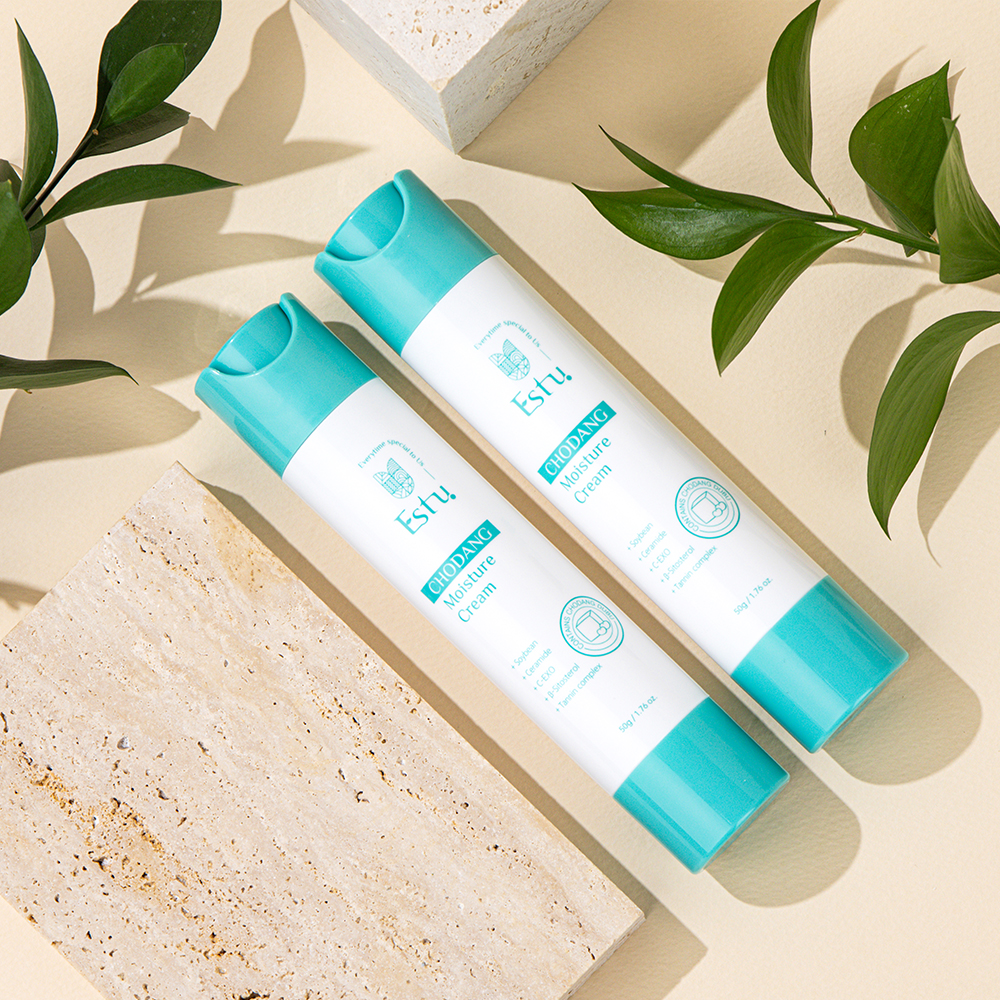 [1+1]에스투(ESTU) 초당 모이스처 크림 모공수분크림 세라마이드 100시간보습 50g - 상품 이미지