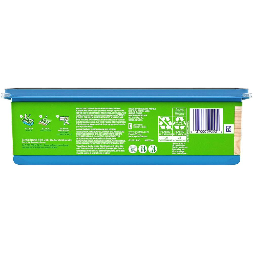 스위퍼 웻젯 리필 패드 물청소포 우드 바닥 WetJet 20개입 (2개) - 상세 이미지 4