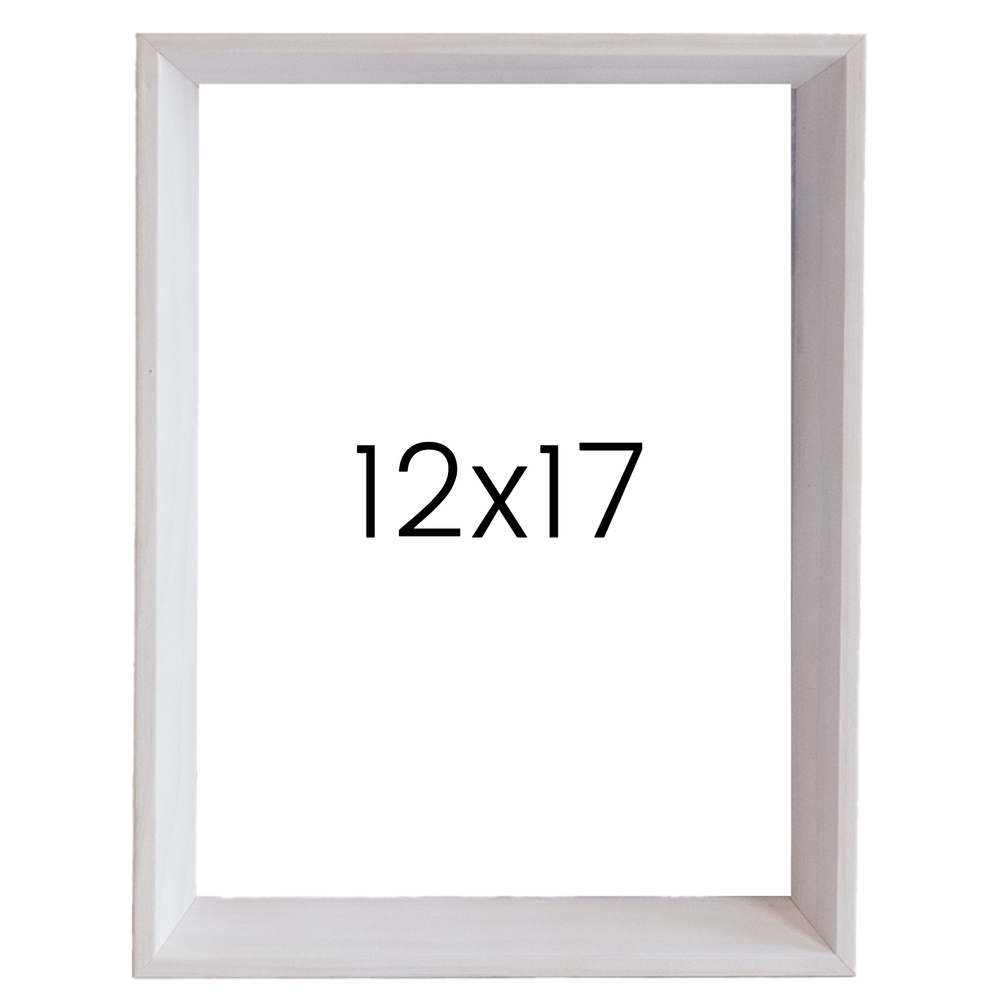5mm트윈 원목액자 웨딩액자 그림 포스터 프레임 인테리어 12x17 304x431mm, 화이트 - 메인 이미지