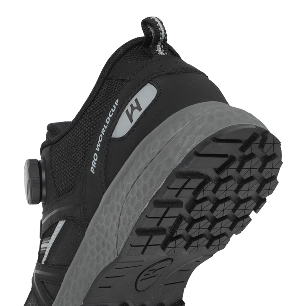 [슈퍼특가] 손 안 대고 신는 바로인 블랙스톤 발볼넓은 경량 세이프티 안전화(ZB)