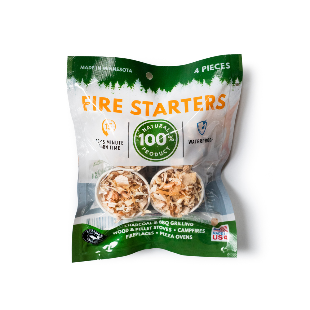 꾸버스 컵케이크 착화제 캠핑 파이어스타터 숯 장작 화로대 불쏘시개 고체연료 4P