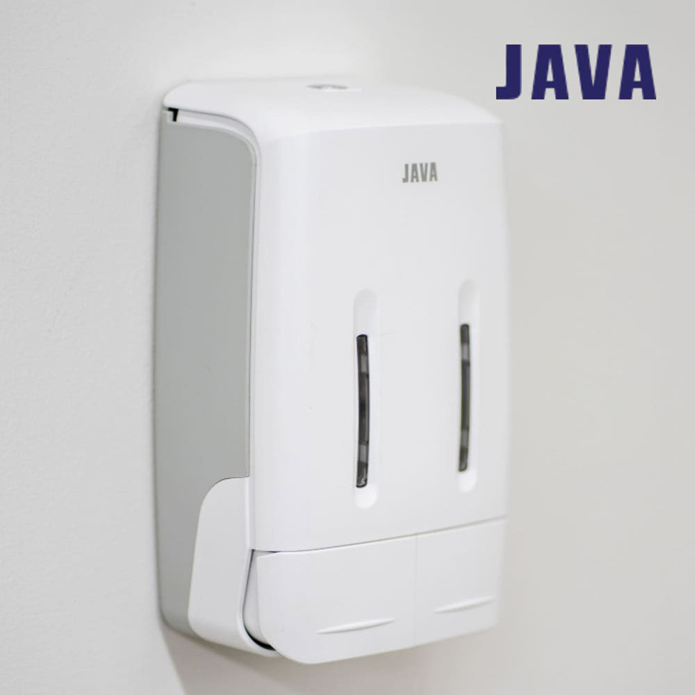 업소용물비누디스펜서 케이스 2구 무타공 화장실손세정제디스펜서 : 신일N위시웨이