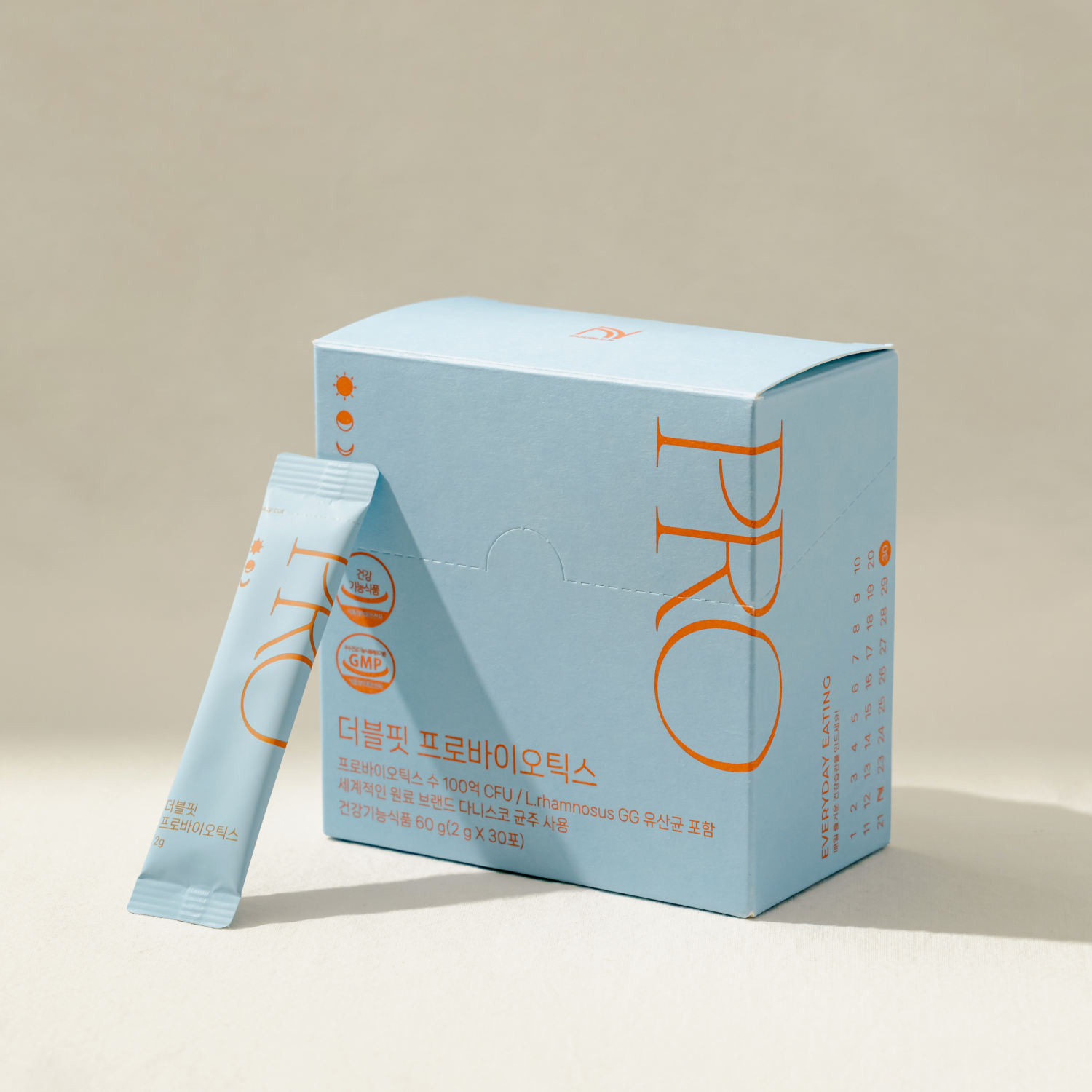더블핏 L.rhamnosus GG 100억 장건강 면역력 프로바이오틱스 30포, 1개 - 상품 이미지