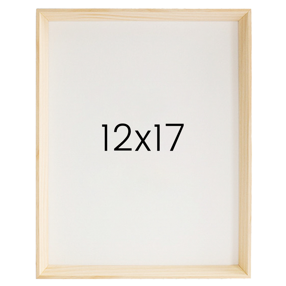 5mm트윈 원목액자 웨딩액자 그림 포스터 프레임 인테리어 12x17 304x431mm, 내츄럴 - 메인 이미지