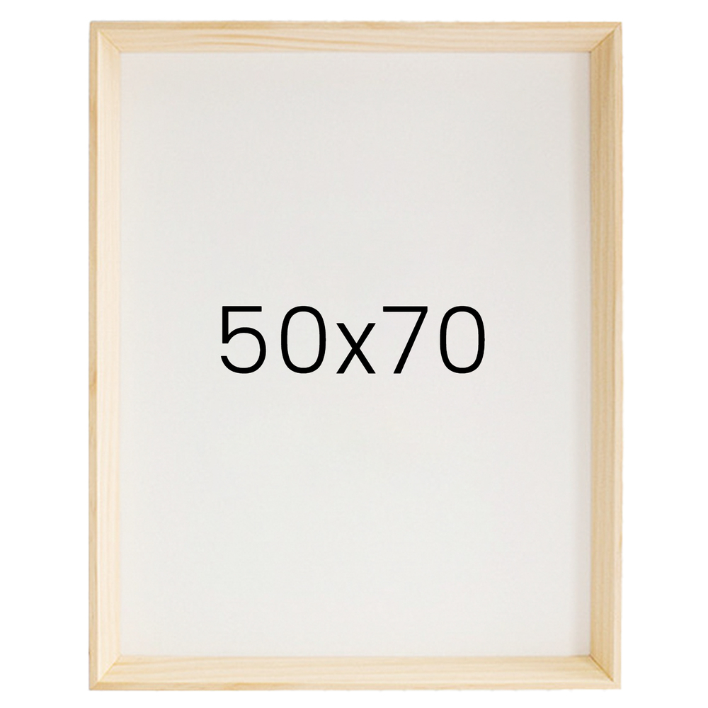 5mm트윈 원목액자 웨딩액자 그림 포스터 프레임 인테리어 50x70 500x700mm, 내츄럴 - 메인 이미지