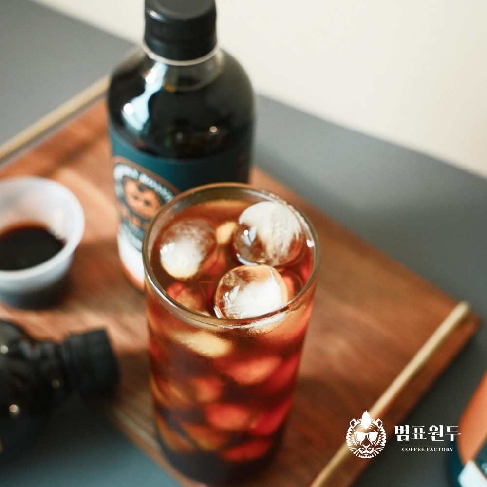 범표원두 콜드브루 500ml 범표 블랜딩 더치커피 외 콜드브루원액 아메리카노 - 상세 이미지 2