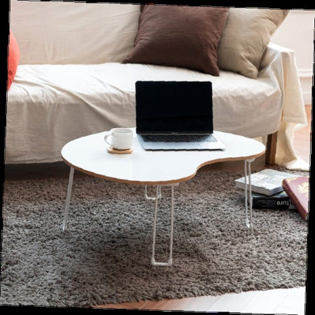 접이식테이블 소형 원형 티타임 다과 카페 홈카페 모임 아늑한