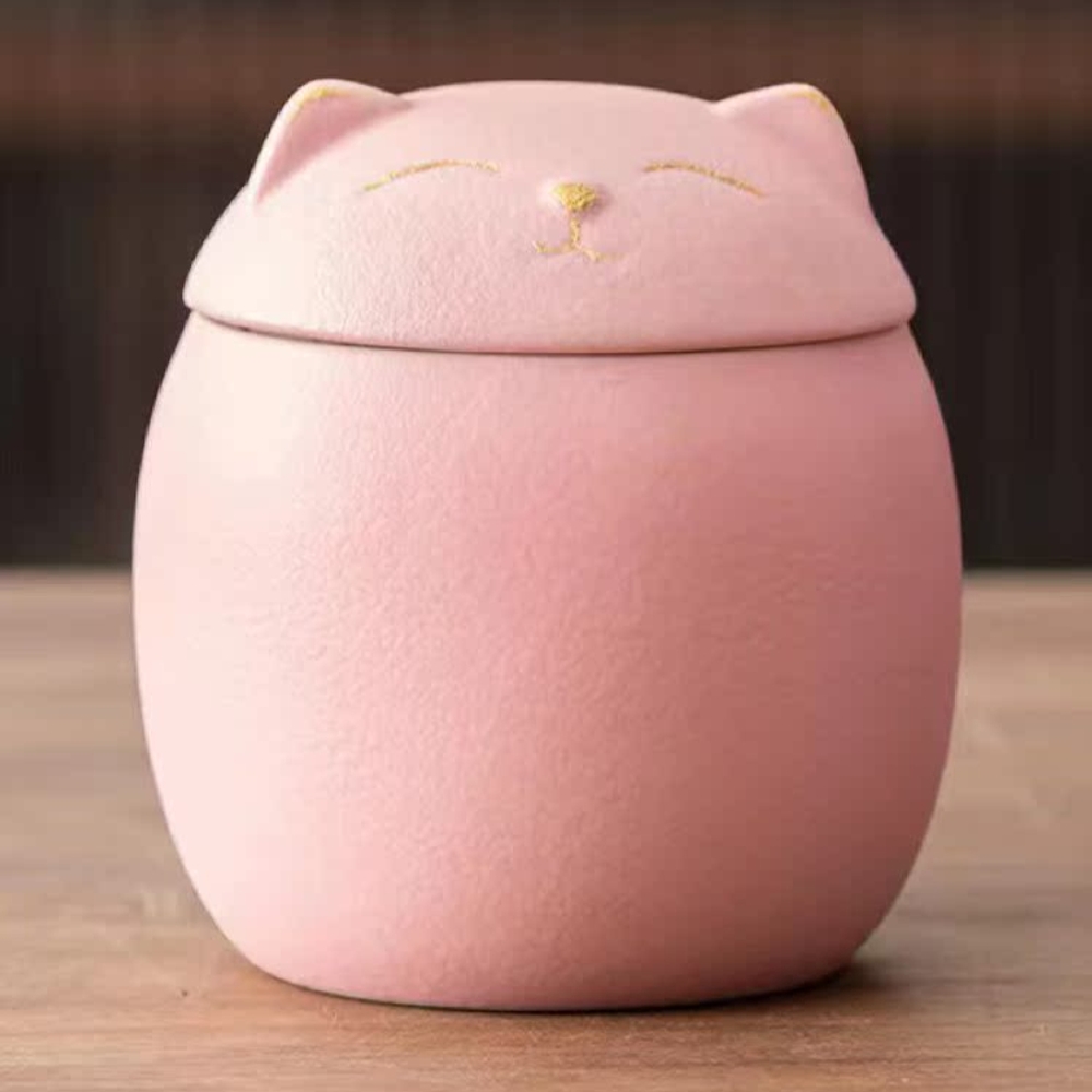 강아지관 고양이 유골함 장례식 반려동물장례용품 펫나무관 반려견묘 도자기 고양이관 원목 소형 컬러사진 - 상세 이미지 2