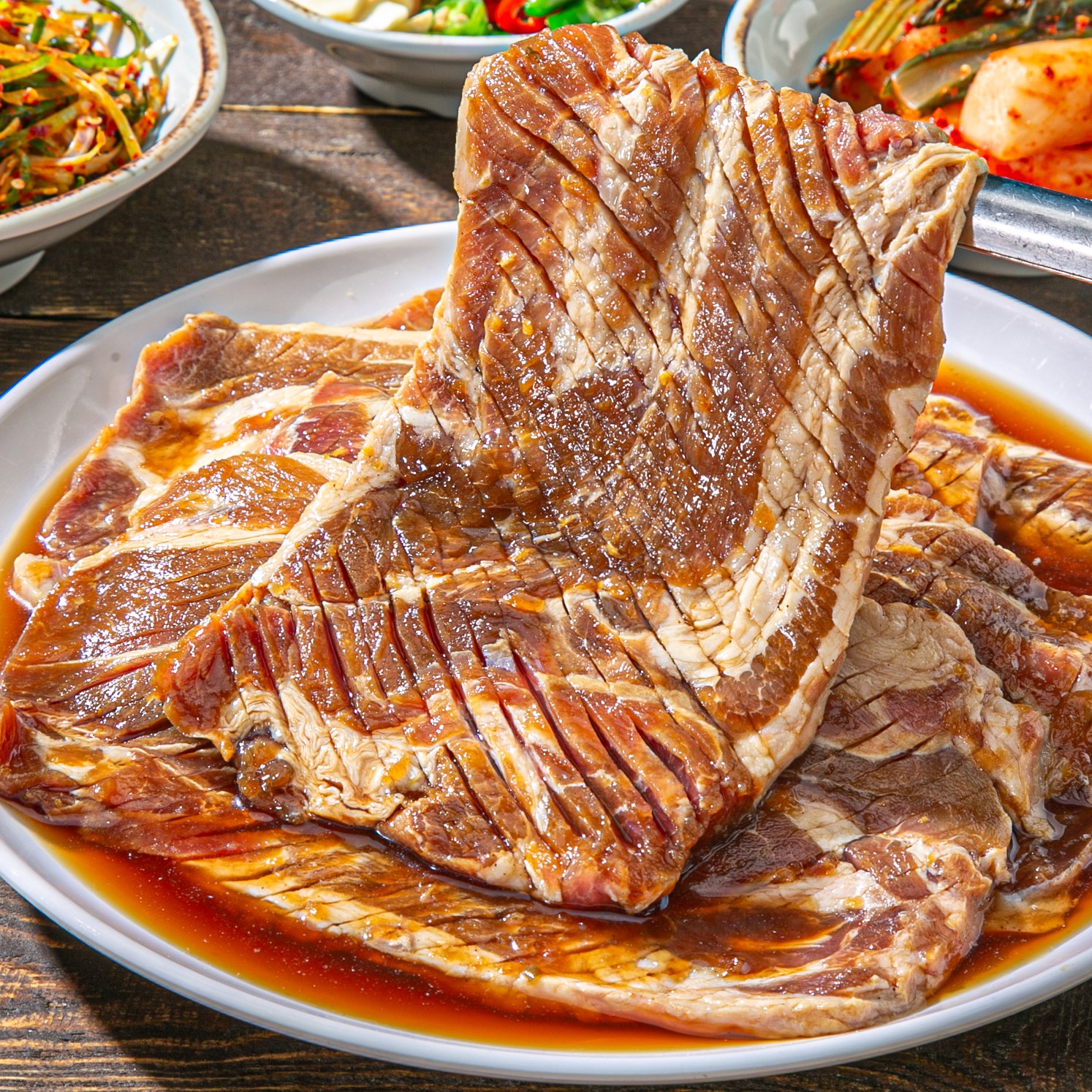 제철밥상 포천식 갈비양념 이동왕구이 1kg - 상세 이미지 2