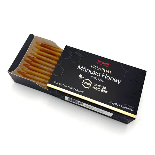 [N배송] 하이웰 마누카꿀 스틱 UMF20+ 360g (12g x 30포) 뉴질랜드 MGO830+