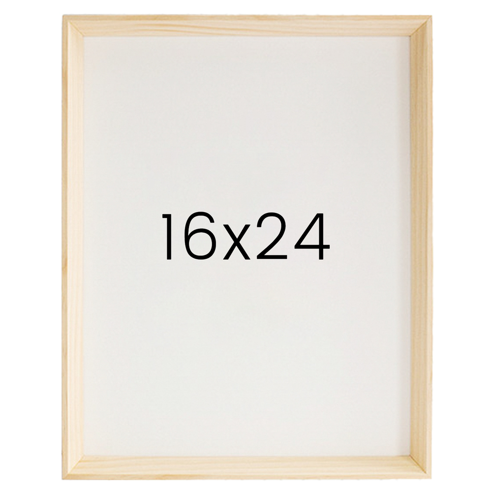 5mm트윈 원목액자 웨딩액자 그림 포스터 프레임 인테리어 16x24 406x609mm, 내츄럴 - 메인 이미지