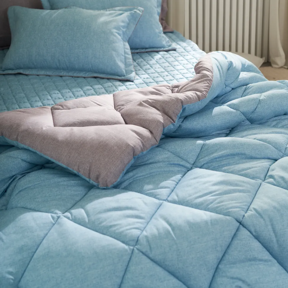 옥수수솜 알러지케어 먼지없는 호텔 따뜻한 사계절 두꺼운 겨울 차렵 이불 SS