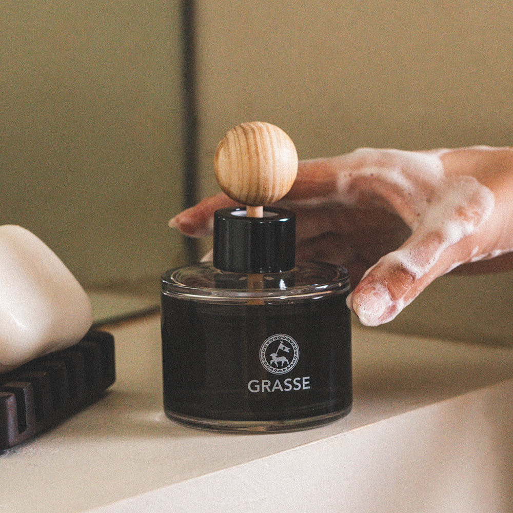 [불스원]그라스 차량용 방향제 디퓨저 세트 우디, 95ml, 2개