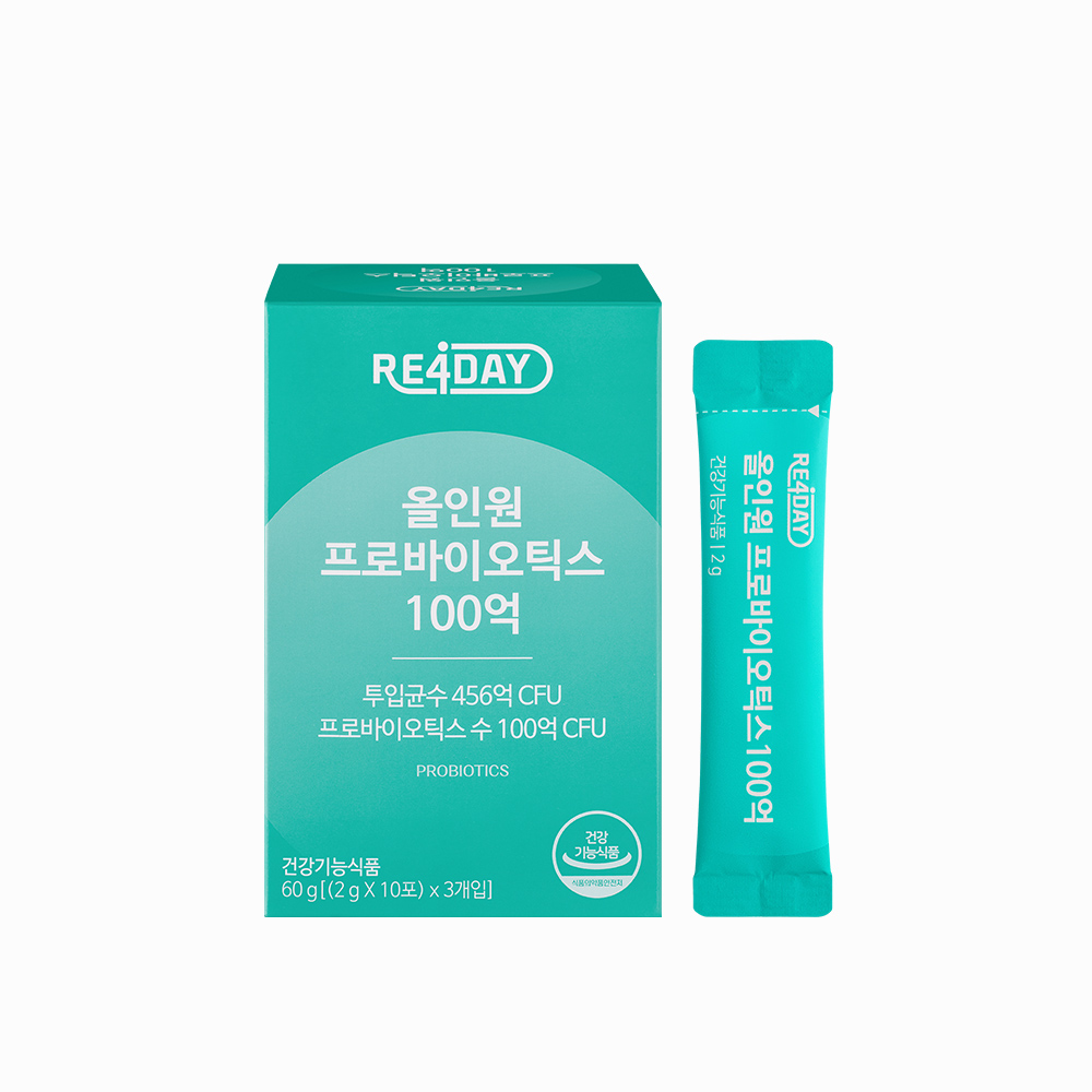 리포데이 올인원 프로바이오틱스 100억 30포, 4개 - 상품 이미지