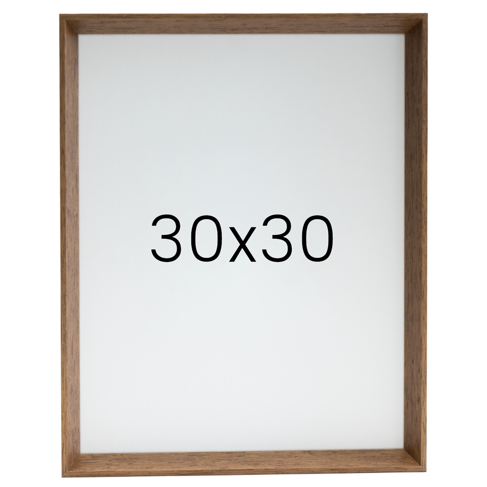 5mm트윈 원목액자 웨딩액자 그림 포스터 프레임 인테리어 30x30 300x300mm, 오크 - 메인 이미지