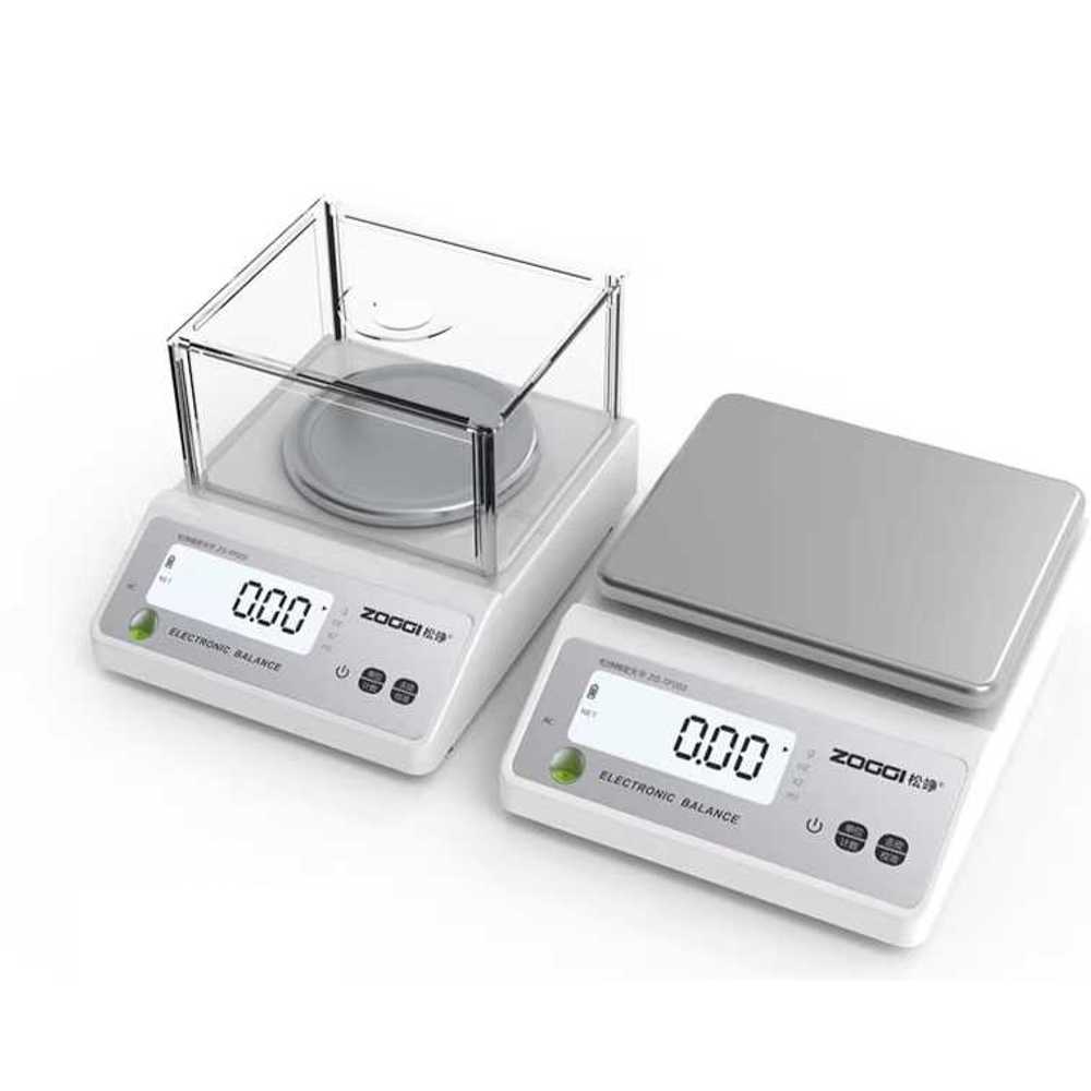 정밀 전자저울 실험실 고정밀 계량 소수점 표시 스텐 1kg/0.01g(무게 포함) - 상세 이미지 3