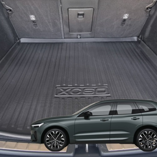 리얼핏 XC60 신형 카본디자인 논슬립 3D 트렁크매트  [호환] - 상품 이미지