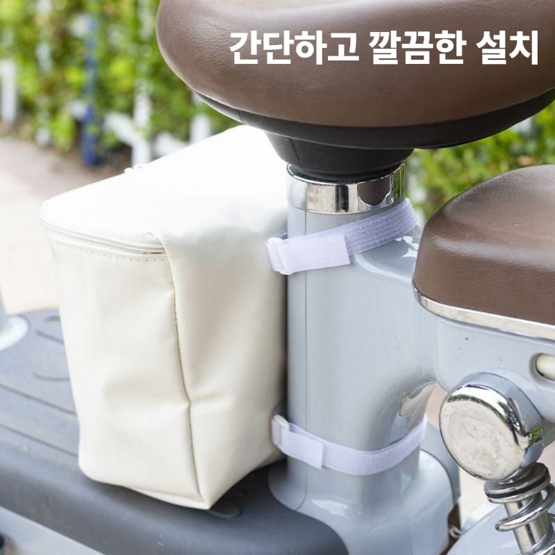 전기자전거 보조가방 오토바이 프론트백 스쿠터 파우치 A 24x14x22 - 상세 이미지 3