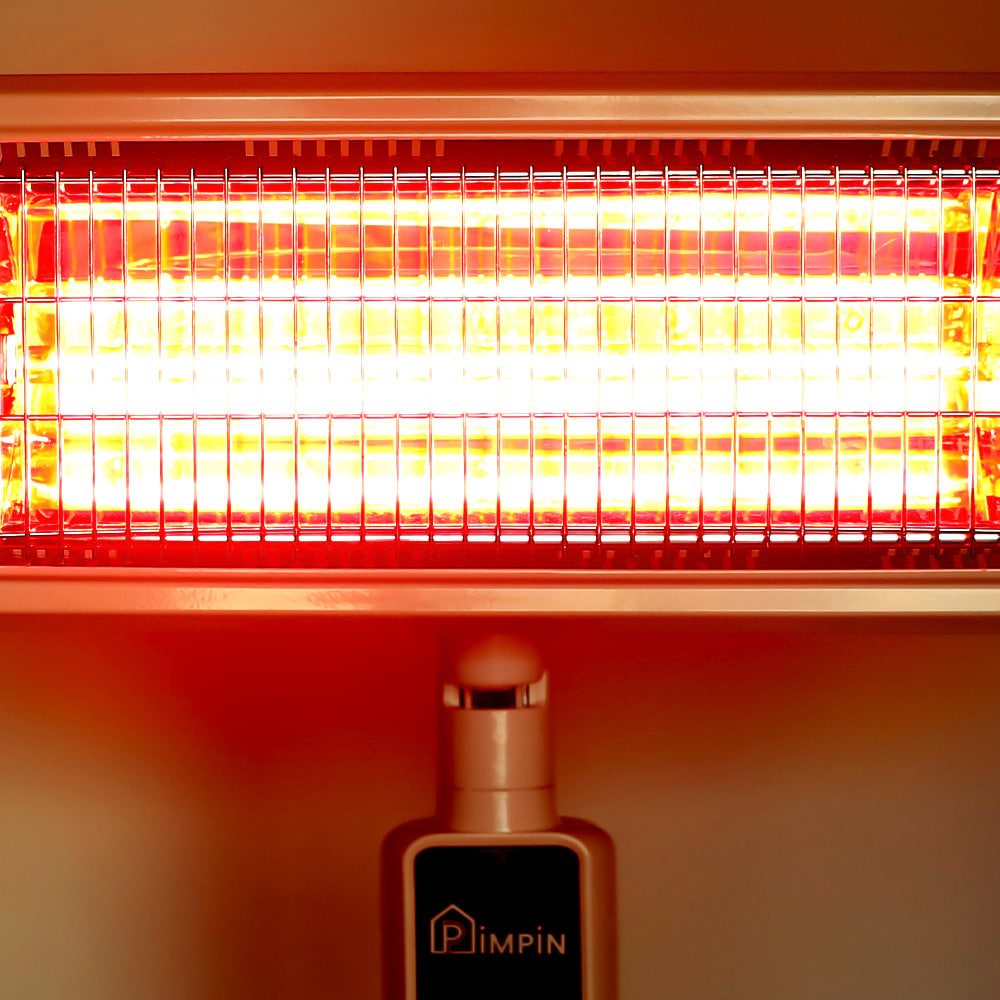 1초 쾌속발열 근적외선 스탠드형 히터 리모컨형 핌핀 스탠드난로 PPH-8840NS